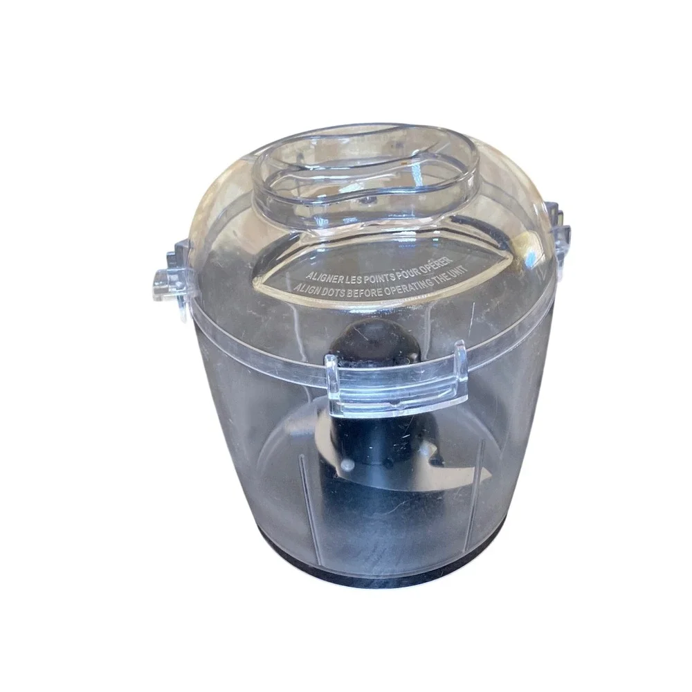 Oster 3 Cup Mini Food Chopper Black 2-Speed Small Food Processor